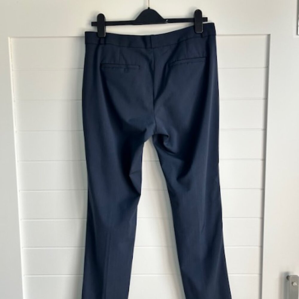 Banana Republic Ryan Fit Blue Straight Leg Trouser Pant Size 8 - Picture 4 of 8